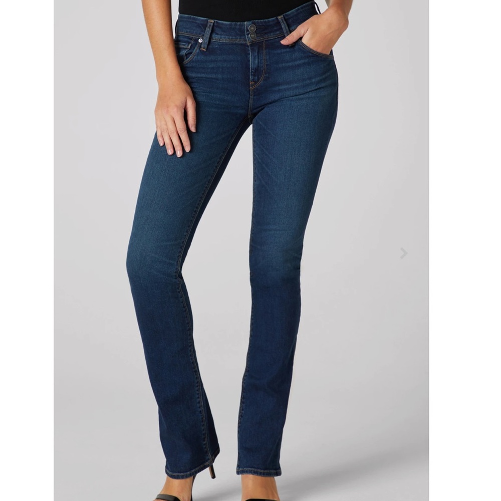 Hudson Midrise Signature Bootcut Jeans